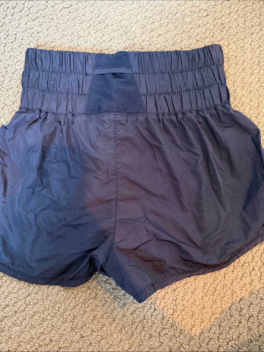 FP Movement by Free People Navy High-Waist Athletic Shorts - Picture 2 of 4